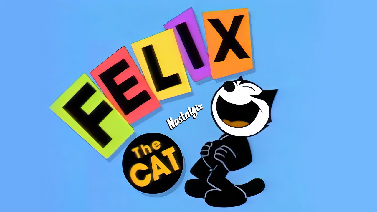 Felix The Cat (1958) - Opening Intro Theme Song [4K]