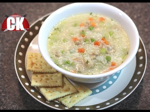 Sopa de Frango e Arroz!