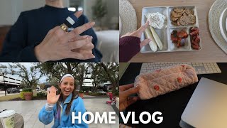 VLOG: busy work days, high protein snack plates, energy balls, walk with Nat, laser hair removal