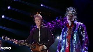 Michael Jackson And Paul Mccartney - The Girl Is Mine Live Fanmade