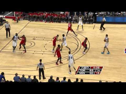 2015-10-14 NBA PS Nemanja Bjelica vs Toronto