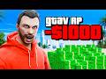 I Spent 1000 Beating GTA RP