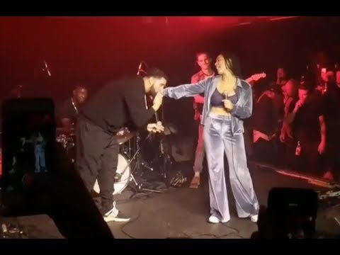 Drake performed live with his rumoured ex Jorja Smith in Toronto