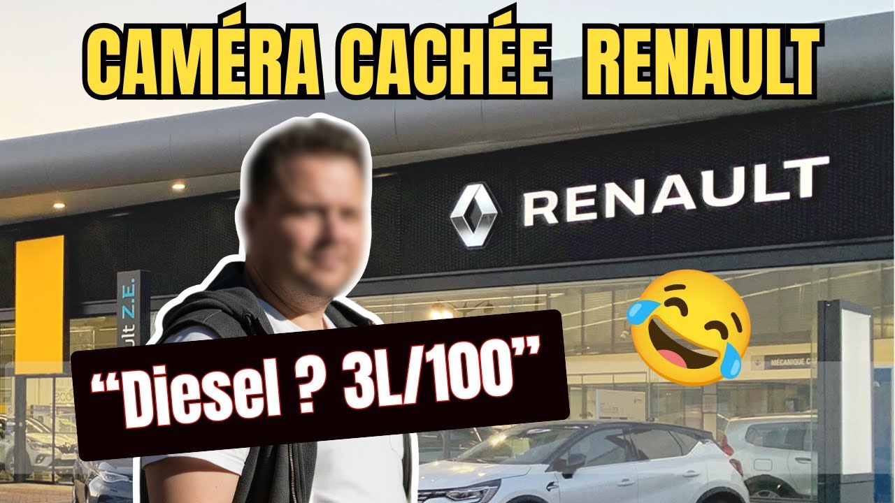 Négocier une voiture caméra cachée Renault