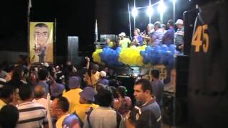 preview picture of video 'Comício da Vitória em Cachoeira dos Guedes'