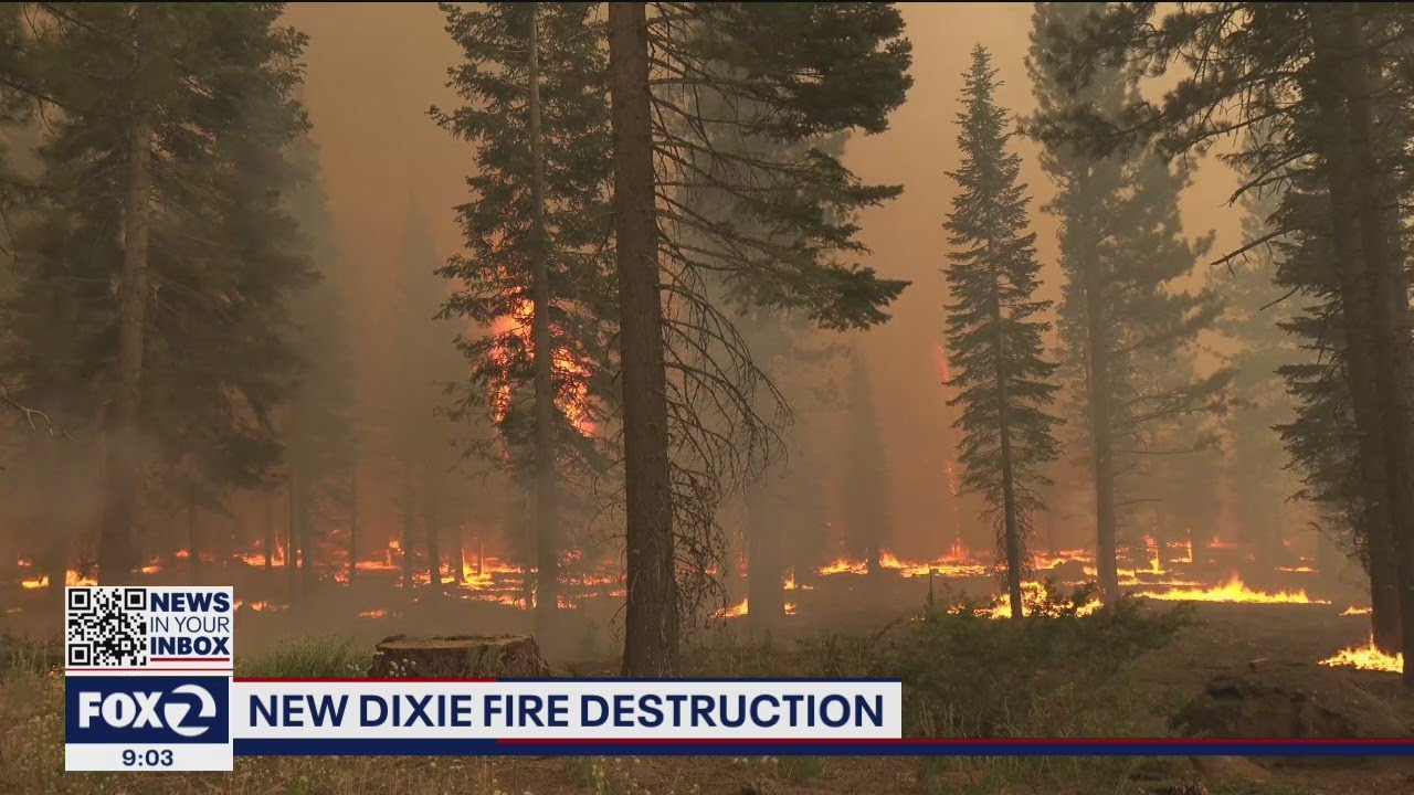 Dixie Fire grows to 322,502 acres, becomes 6th largest wildfire in California history