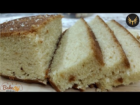TEA CAKE RECIPE | VANILLA SPONGE CAKE | BAKEOFF WITH ANI & AJI
