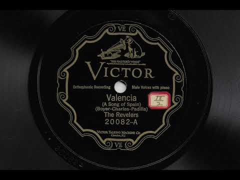 Valencia - The Revelers - 1926