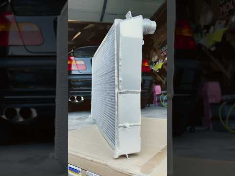 Stay away from the aluminum E46 radiators on EBay unless Koyo or Csf! Dimensions are WAY off ❌ #BMW