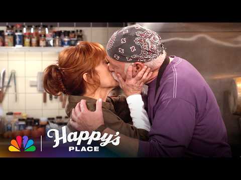 Bobbie Asks Emmett Out on a Date | Happy's Place | NBC