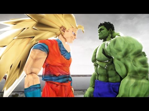 Son Goku VS The Incredible Hulk  - EPIC BATTLE