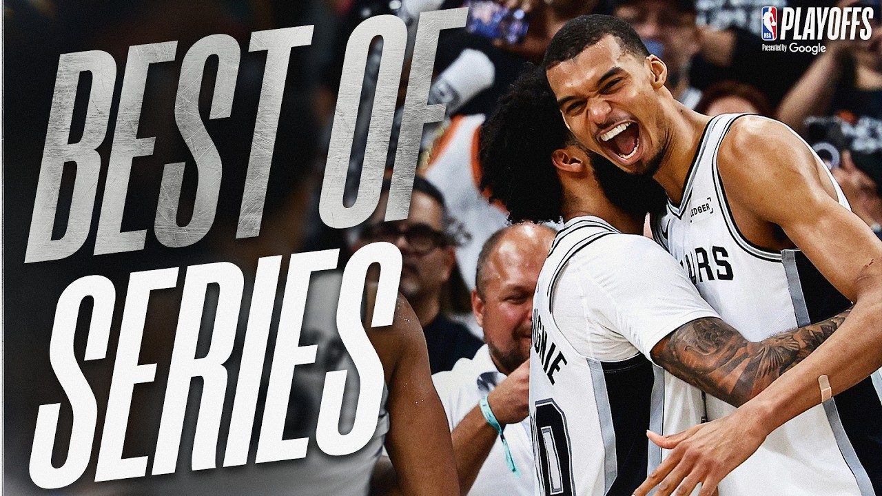 The Top Plays From Spurs’ 4-1 First-Round Series Win vs Trail Blazers 🔥