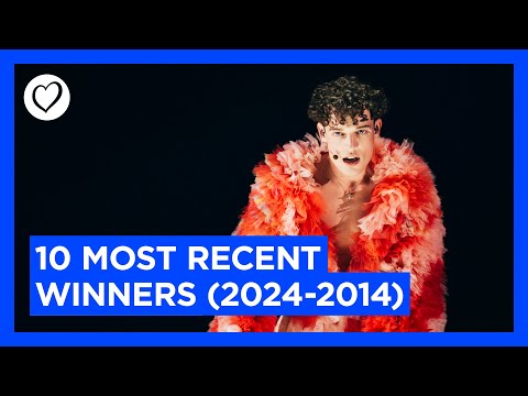 The 10 Most Recent Winners of the Eurovision Song Contest: 2014 - 2024