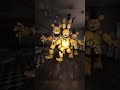 Making Fredbear S Family Diner Unsafe With This One As Sans Shorts Fnaf Tnaf