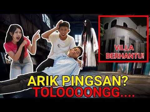 ARIK FAINTED?😱 WATCH THE HAUNTED DIVILLA APPEARANCE AT EXACTLY 12 AM?? | Mikael TubeHD