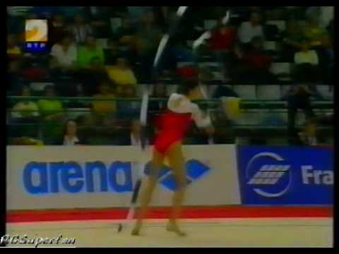 Viktoria Danova Ribbon Event Final EC 1998.avi