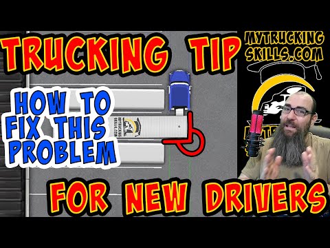 Trucking Tip - How to Fix This Backing Mistake