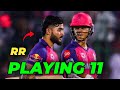 IPL 2026 Rajasthan Royals Playing 11 And Squad Ft Riyan Parag