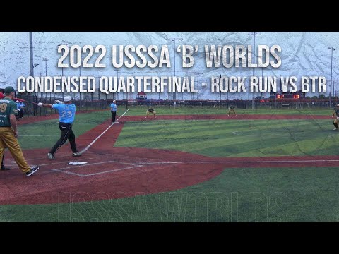 2022 USSSA B World - Rock Run vs BTR condensed quarterfinal!