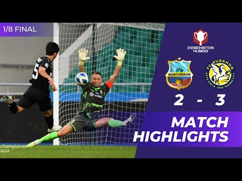 O'zbekiston kubogi. Bunyodkor - Surxon 2:3. Highlights