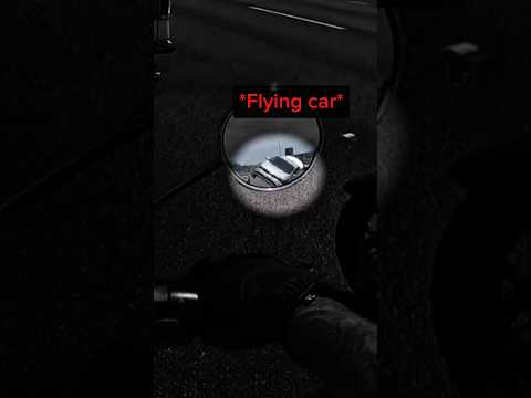 Flying car nearly k*lled biker!😱@shadetreesurgeon #shorts #viral