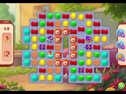 HomeScapes Level 4066 no boosters (19 moves)