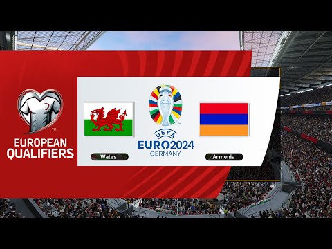 Wales vs Armenia | UEFA EURO 2024 16th June 2023 Full Match eFootball 2023 | PC™ [4K HDR]