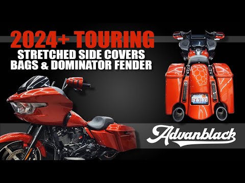 2024 Touring Stretched Bags Dominator Fender Side Covers Install