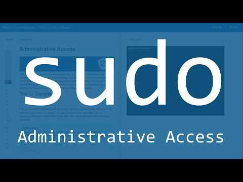 Linux Command Tutorial: The sudo Command