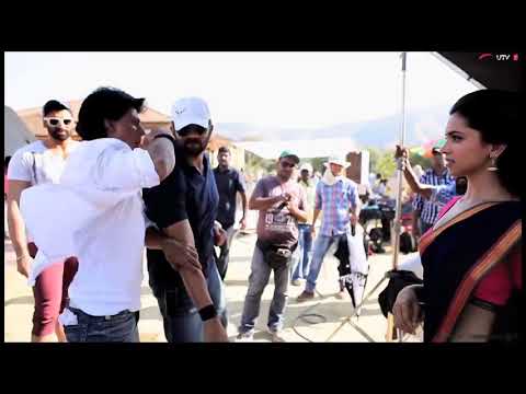 Deepika's Last Day : Sets of Chennai Express with Shah Rukh Khan & Rohit Shetty #shorts