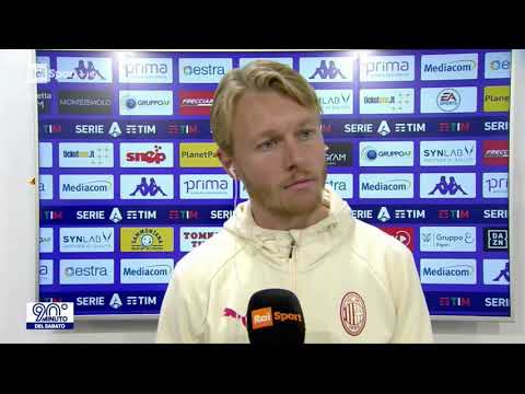 Simon Kjaer: intervista post partita Fiorentina 4 Milan 3