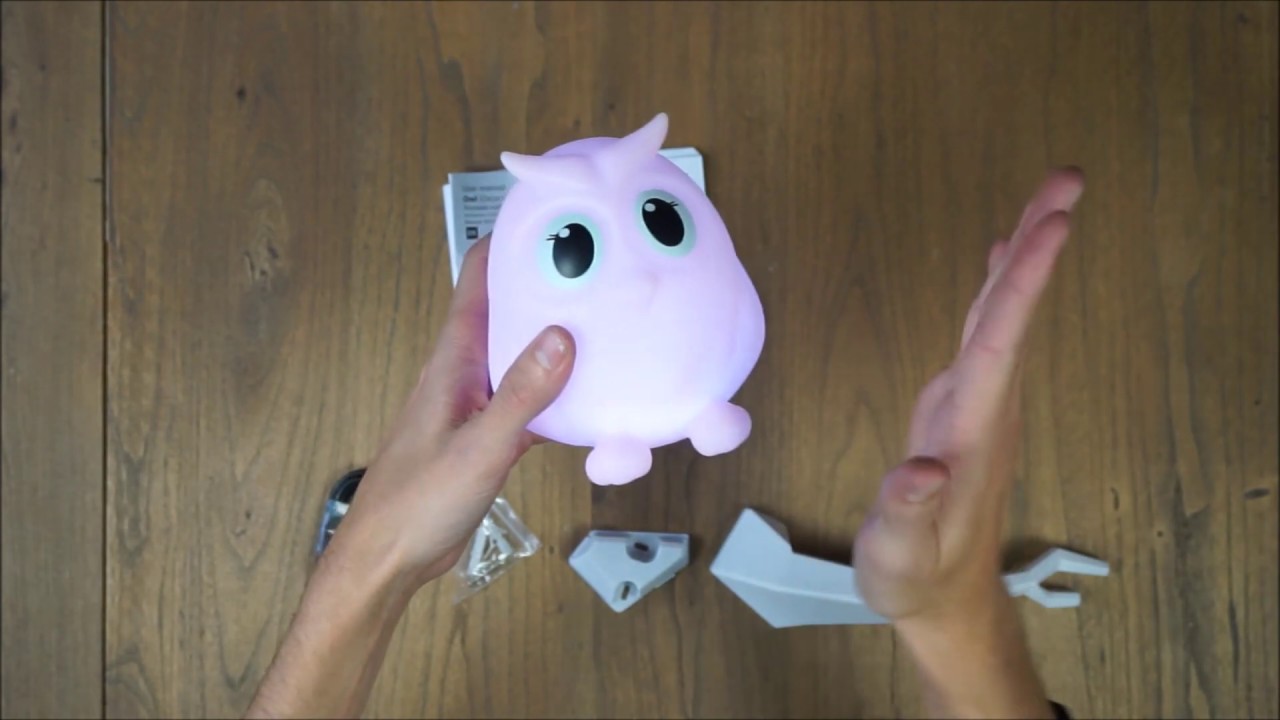 Przenośna Lampka Ścienna LED Sowa Mel od Flow Amsterdam, Unboxing