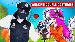 Wearing HALLOWEEN COUPLE COSTUMES with My Best Friend (IT WAS SOO AWKWARD)