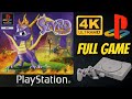 Spyro the Dragon | PS1 | 4K60ᶠᵖˢ UHD🔴| 120% Longplay Walkthrough Playthrough Full Movie Game