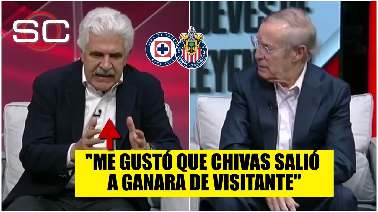 EL ARBITRAJE LOCALISTA SALVÓ al CRUZ AZUL en un partido REÑIDO vs CHIVAS | SportsCenter