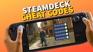 Cheat codes on Steam deck