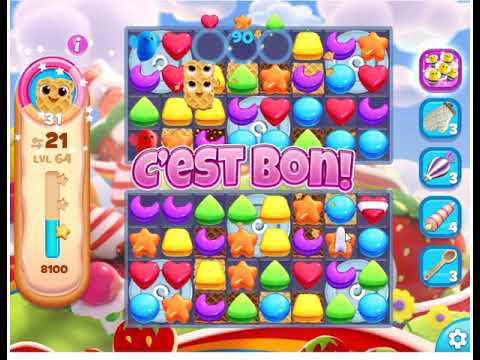 Cookie Jam Blast Level 64 - No Boosters