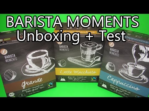 Dolce Gusto Kapseln Alternative: Barista Moments Unboxing + Test