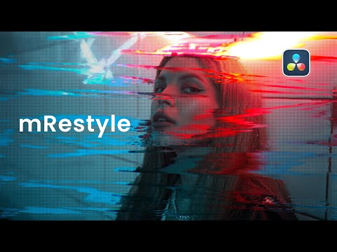 mRestyle DV — Diverse Overlay Effects Plugin for DaVinci Resolve — MotionVFX