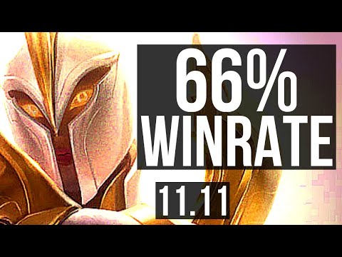 KAYLE vs NASUS (TOP) | 4/0/2, 66% winrate | EUW Master | v11.11