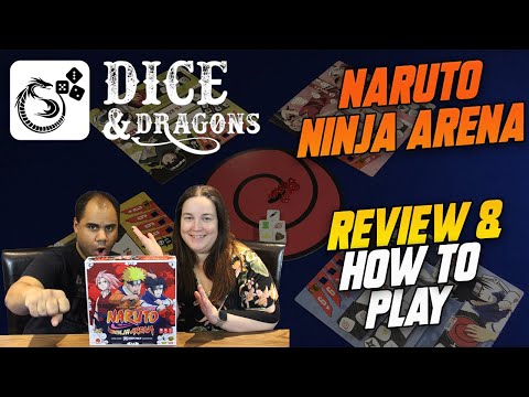 Dice and Dragons - Naruto Ninja Arena Review and How to Play