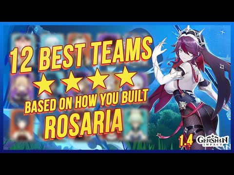 BEST 4 STAR TEAMS FOR ROSARIA | Physical Cyro DPS Cyro Support | F2P Friendly TEAM COMP BUILD PART 1