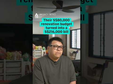 Their S$80,000 renovation budget turned into a S$216,000 bill
