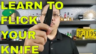 HOW TO OPEN A FOLDING KNIFE FAST LEARN THE FLICK