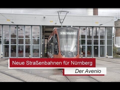 Vier unserer brandneuen Avenio-Straßenbahnen sind u.a. für Fahrschulfahrten schon im Netz unterwegs!