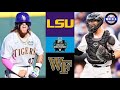 5 LSU V 1 Wake Forest AMAZING College World Series Winners Bracket 2023 College Baseball
