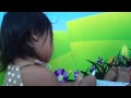 Nicole Writing And Singing Twinkle Twinkle Little Star