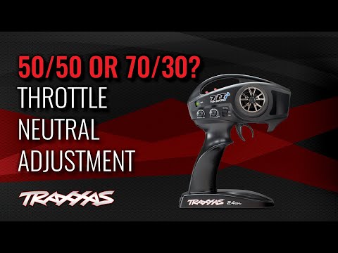 Traxxas TQi 50/50 and 70/30 Adjustment