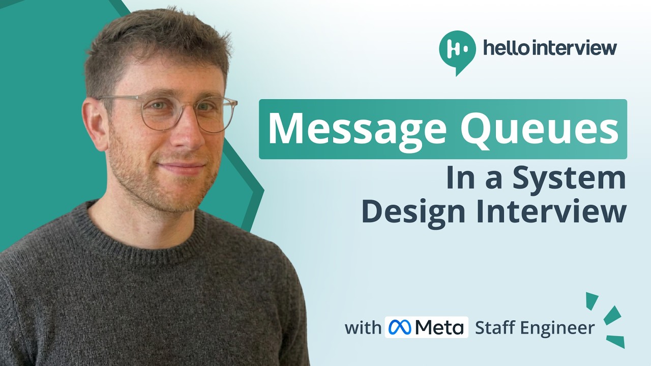 Message Queues in System Design Interviews w/ Meta Staff Engineer