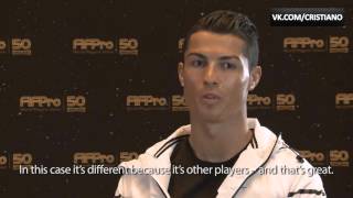Interview Cristiano Ronaldo for FIFPro (rus/eng)